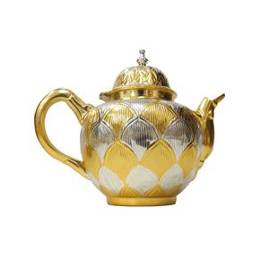 New Arrival Looking Royal Metal Coffee Kettle Hammered Shiny Polished Coffee Server Best Design <b>Tea</b> <b>Pot</b> At Lowest Price - Product Image 3