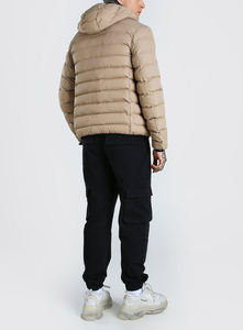 Veste matelassée décontractée pour homme en gros, de haute qualité, épaisse, chaude, pour l'hiver, en toile, col montant, respirante - Product Image 6