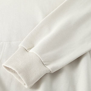 Sudadera con capucha de hombre extragrande lavada vintage con logotipo personalizado, jersey de calle, sudadera básica de algodón, Sudadera con capucha en blanco mezclada - Product Image 3