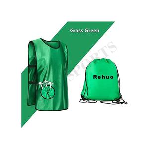 Chaleco Deportivo de Fútbol Ligero para Entrenamiento de Verano, Fabricado en China, Colores y Logotipo Personalizables, Malla de Algodón/Poliéster - Product Image 3