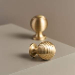 Highest Quality Solid Brass <b>knob</b> Decore Centre Door <b>Knob</b> Brass Round <b>Cabinet</b> & Furniture <b>Knob</b> For Classic Interior Design - Product Image 2