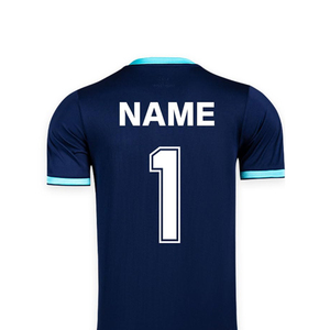 Vente en gros d'uniforme de football personnalisé à vendre vêtements de sport par sublimation ensemble maillot et short de football col en V - Product Image 5