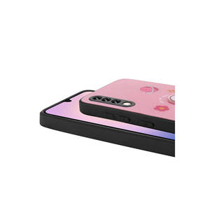 Funda de silicona con figura icónica en relieve brillante para Samsung Galaxy A70-LCKC Amas, funda protectora blanca - Product Image 3
