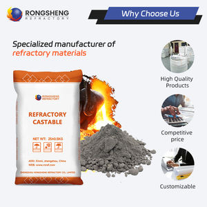 Masse <span class=keywords><strong>de</strong></span> compactage réfractaire haute température Rongsheng 1650 ℃   Matériaux réfractaires en <span class=keywords><strong>silicate</strong></span> d'alumine pour revêtement <span class=keywords><strong>de</strong></span> four - Product Image 3