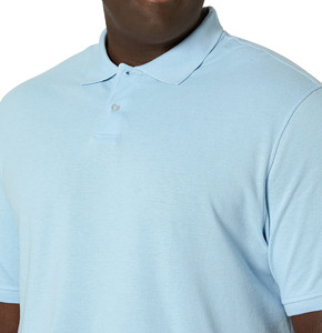 Camisa para Hombre Talla Grande, Mezcla de Poliéster/Algodón, Secado Rápido, Transpirable, Informal, Tela Piqué, Camisa Gulf, KATBROS INDUSTRY - Product Image 4