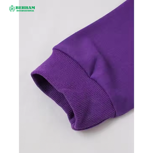 Sweat-shirts personnalisés pour hommes, col rond, 100% coton, respirant, séchage rapide, en molleton épais, pour l'hiver, uni - Product Image 3