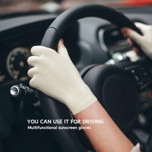 Gants unisexes UY de haute qualité, personnalisables, protecteurs, sans doigts, en cuir PU/cuir synthétique, écologiques, lavables, pour le cyclisme - Product Image 2