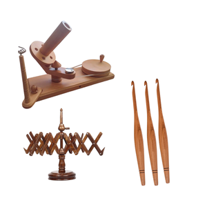 <b>Crochet</b> <b>hook</b> set with ergonomic handle built for comfort and retail success with trending craft tool searches - Product Image 6