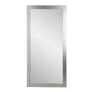Современное напольное зеркало с металлическим каркасом