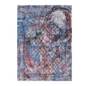 Lujosa Alfombra de lana hecha a mano, diseño Floral moderno, pila cero, ligera, tradicional para el hogar, coche, exterior, alfombra al por mayor - Product Image 1