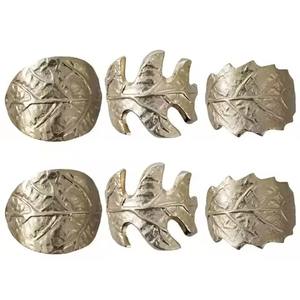 Luxurious Gold <b>Metal</b> Napkin <b>Rings</b> Holder Restaurant/Hotel/Party Home Decor <b>for</b> Weddings - Product Image 2