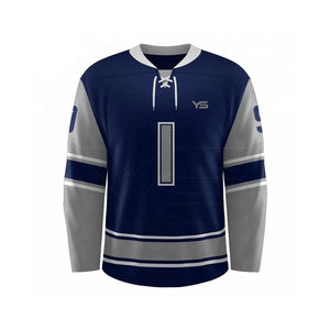 Factory Customization Hockey Jerseys Embroidery Logo Sublimated Custom <b>Ice</b> Hockey Jersey - Product Image 1