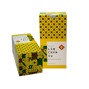 กล่องผงกาแฟ บริการบรรจุภัณฑ์แบบกําหนดเองคุณภาพสูงใช้กับน้ําเดือด บรรจุง่ายในกล่อง โรงงานเวียดนาม - Product Image 4