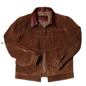 Chaqueta de Cuero para Hombre, Diseño Moderno, Estilo Vintage, Invierno, Secado Rápido, Antiarrugas, Cómoda, Sostenible, Alta Calidad, Personalizable - Product Image 1