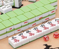Tapis de jeu de Mahjong personnalisé avec logo OEM, pliable, en caoutchouc, taille sur mesure pour le divertissement