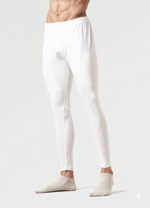 Pantalons de sport à haute élasticité pour hommes, vêtements de sport pour la salle de sport, collants pour la course à pied, entraînement, qualité supérieure, fabriqués en usine au Pakistan - Product Image 3