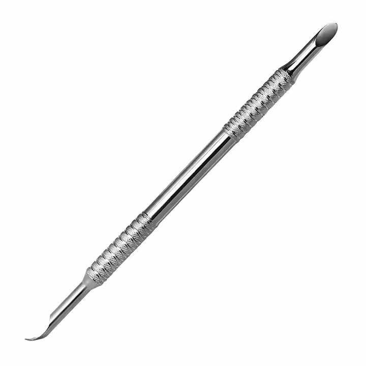 Professional Salon Grade Premium Stainless Steel Cuticle Pushers Custom Branding Nail Technician Tools Foot Callus Remover