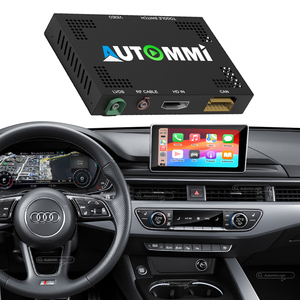 Module d'interface décodeur sans fil <span class=keywords><strong>Apple</strong></span> <span class=keywords><strong>CarPlay</strong></span> Android Auto A3 <span class=keywords><strong>A4</strong></span> A5 A6 A7 Q2 Q7 <span class=keywords><strong>B9</strong></span> pour <span class=keywords><strong>Audi</strong></span> 2010-2018 - Product Image 1