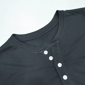 T-shirts de travail durables pour hommes et femmes T-shirt unisexe en jersey et coton Shir T-shirts de couleur unie en gros - Product Image 3