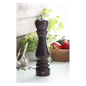 Roma Walnut 6152T 25cm Stainless Steel Handcrafted Adjustable <b>Pepper</b> Mill Premium Italy Product Category <b>Grinder</b> - Product Image 1