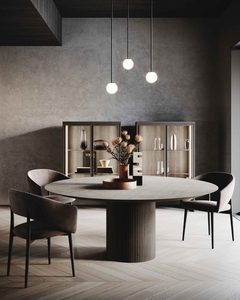 Modern Luxury Wooden <b>Wall</b> <b>Unit</b> <b>TV</b> Cabinet Modular Bookcase Design Living Room Furniture Set with Hidden Desk and LED Shelves - Product Image 5