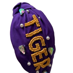 Luxury <b>Mardi</b> <b>Gras</b> Queen <b>Beaded</b> Headband Bold Festive Accessory for Celebrating Style Queen Hair Accessory - Product Image 2