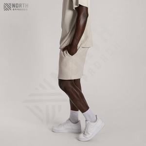 Ensemble de shorts pour hommes en gros 2025, ensemble décontracté d'été, haut à manches courtes et short de sport, vêtements de sport pour hommes, ensemble t-shirt et short pour hommes - Product Image 3