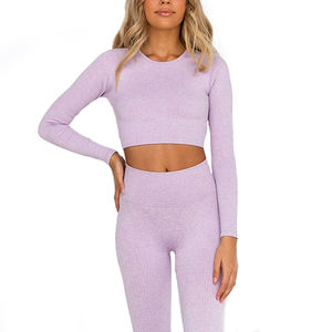 Nouveautés Ensembles de Yoga Vêtements de Sport Tenues de Sport pour Femmes Ensembles de Vêtements de Fitness Nouveaux Designs 2026 Ensembles de Yoga en Vente - Product Image 1