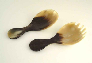 Juego de Cubiertos de Cuerno Estilo Ángel, Pulido a Mano, de Alta Calidad, Gran Demanda para Café, por Crescent Crafts, al Mejor Precio en India - Product Image 2