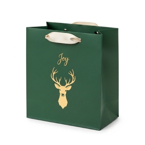 Bolsa de regalo de papel de Navidad de lujo para regalos corporativos y embalaje de vacaciones - Product Image 1