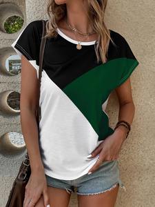 Camiseta de manga corta de verano para mujer de alta calidad 2025 gran oferta camiseta informal al mejor precio - Product Image 6