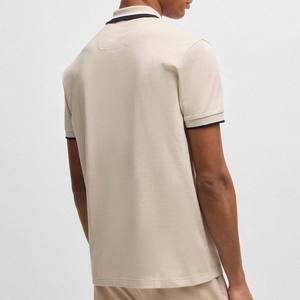 Camisas Casuales para Hombre, Corte Regular, Diseño de Logotipo Personalizado 2026, 100% Fibra de Bambú, Tejido Jersey Transpirable, Manga Corta, Color Sólido - Product Image 4