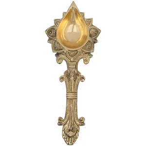 Laiton massif fabriqué nouveau métal créatif porte-encens pur personnalisé solide bâton porte-encens métal porte-brûleur d'encens - Product Image 6