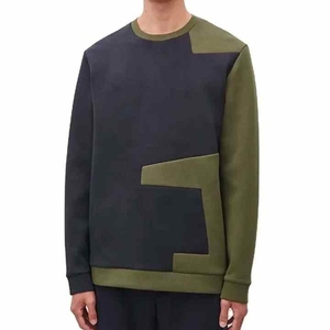 Sweat-shirts en molleton personnalisés de qualité supérieure pour hommes, pour l'hiver, vente en gros d'usine, service de conception avec impression en relief, teinture unie - Product Image 2