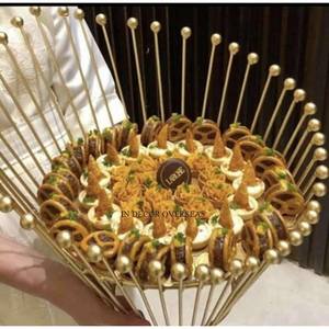 ถ้วยใส่ช็อคโกแลตสำหรับใส่อาหารจานเสิร์ฟอาหารดีไซน์เนอร์รูปใบไม้และดอกไม้เกรดสูง - Product Image 3