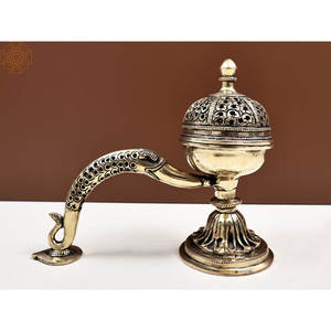 Quemador de incienso de latón, quemador de incienso sólido y duradero de alta calidad para decoración del hogar, fragancia, recién llegado para sala de estar - Product Image 1