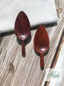 Cucharas de cuerno de búfalo hechas a mano de artesanos de la India, pulido con acabado brillante y color natural para ocasiones de café y regalos - Product Image 2