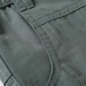 Wholesale Factory High Camo Cargo Shorts Grey Color Cotton Shorts for Men Customized Logo Men Shorts - Product Image 4