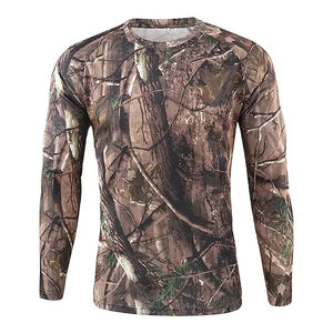 Vente flash, t-shirts de chasse pour hommes en coton 100%, surdimensionnés, meilleure qualité, t-shirts de chasse pour hommes, créez votre propre logo, t-shirts de chasse pour hommes - Product Image 3