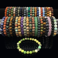 Bracelets en pierres de yoga HY Healing Crystals pour femmes et hommes