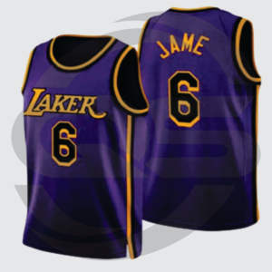 Uniformes de basket-ball en maille respirante sublimée personnalisés - Product Image 1