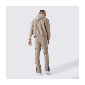 Conjunto Deportivo Unisex de Primera Calidad, Cómodo, con Capucha, Estampado, Grueso y Cálido para Invierno, Tallas Grandes - Product Image 2