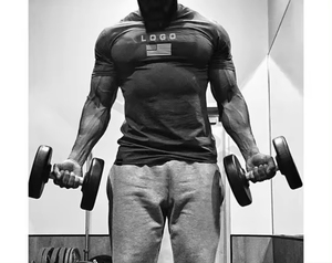 Camiseta Deportiva de Compresión para Hombre, Tejido de Punto con Impresión Personalizada, de Secado Rápido y Ecológica - Product Image 3