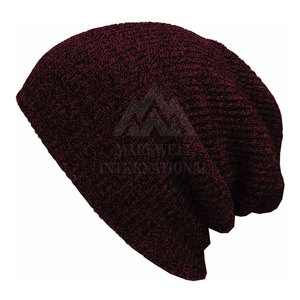 Ropa de invierno de lana de algodón Gorros Jacquard Sombreros Hechos en la mejor tela Gorros Jacquard Sombreros Gorros Jacquard más vendidos Sombreros - Product Image 1