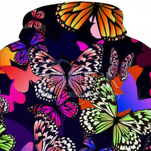 Último estilo invierno Color sólido transpirable ecológico con capucha mujeres sudaderas con capucha frente personalizado colores poliéster/algodón al por mayor - Product Image 4