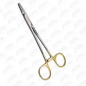 Portaagujas de alta calidad, gran oferta, pinzas quirúrgicas manuales en acero y material inoxidable con portaagujas de alta visibilidad - Product Image 3