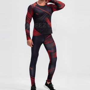 Combinaisons de compression en coton et polyester de meilleure qualité pour adultes Vêtements d'extérieur à motif solide fabriqués au Pakistan pour l'hiver - Product Image 5