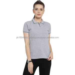 Nouvelle arrivée vente chaude t-shirt polo personnalisé pour femmes dames chemise polo à manches courtes femmes - Product Image 1
