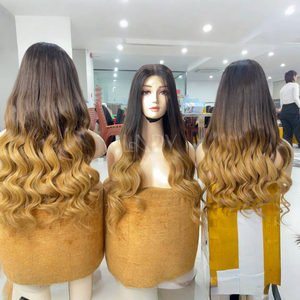 Pelucas onduladas de la más alta calidad, color personalizado para mujeres, cabello humano real, cabello vietnamita con precio al por mayor 2025 - Product Image 2