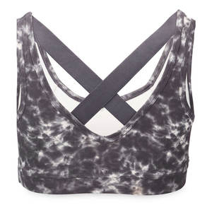 Soutien-gorge de sport pour femme avec rembourrage, dos ouvert, croisé, soutien-gorge de yoga nude pour femme, soutien-gorge de yoga à dos croisé, vêtements de sport, haut de sport - Product Image 2